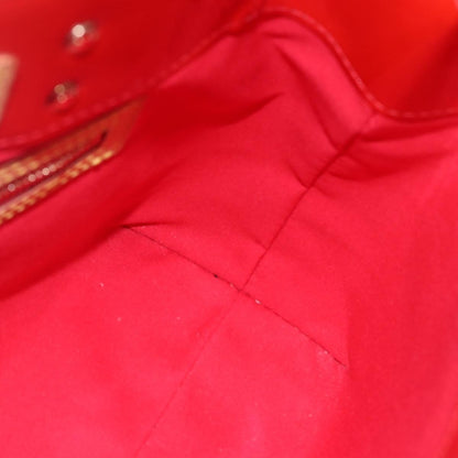 Louis Vuitton Reade Handbag Monogram Vernis, RED, PATENT_LEATHER, Handbag