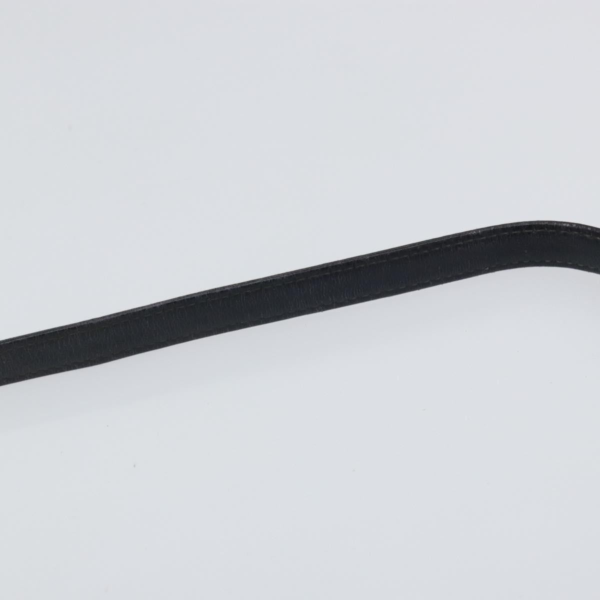 Christian Dior Vintage Trotter Shoulder Bag Canvas, NAVY, CANVAS, Shoulder bag