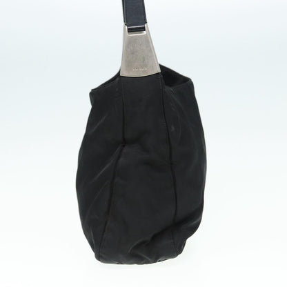 Prada Vintage Shoulder Bag Tessuto, BLACK, NYLON, Shoulder bag