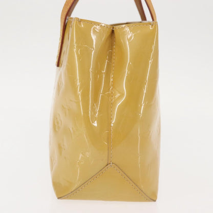 Louis Vuitton Reade Handbag Monogram Vernis, BEIGE, PATENT_LEATHER, Handbag