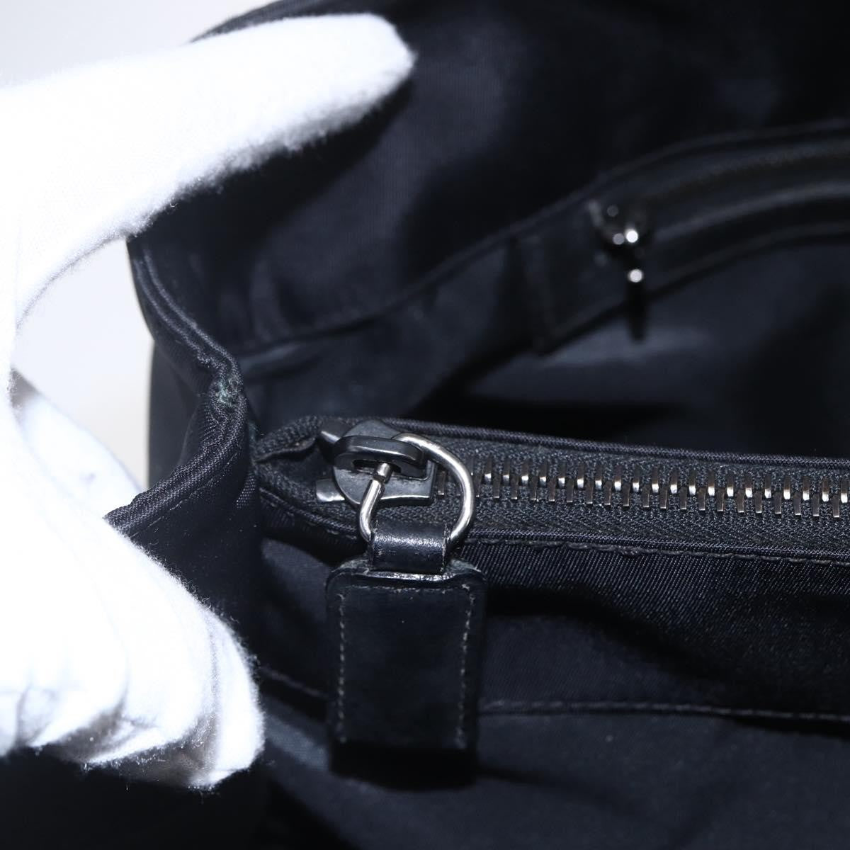 Fendi Vintage FF Tote Nylon, BLACK, NYLON, Tote bag