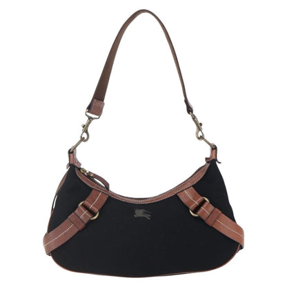 Burberry Blue Label shoulder bag Wool, BLACK, WOOL, Shoulder bag