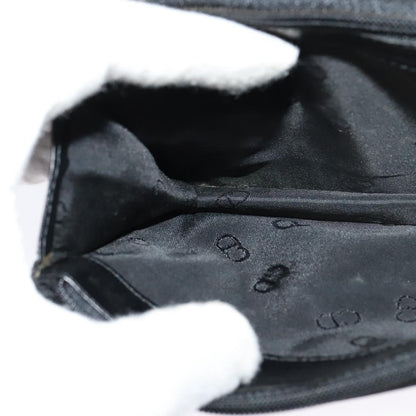 Christian Dior Vintage Chain Flap Shoulder Bag Leather, BLACK, LEATHER, Shoulder bag