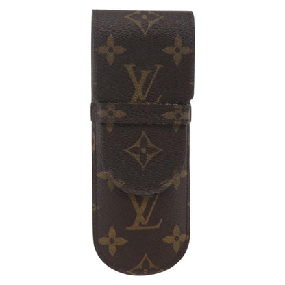 Louis Vuitton Etui à stylo Canvas, BROWN, CANVAS, Clutche & pouche