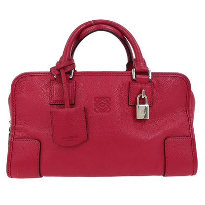 Loewe Amazona NM Bag Leather, PINK, LEATHER, Handbag