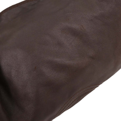 Loewe Anagram Logo Nappa Aire Hand Bag Leather, BROWN, LEATHER, Handbag