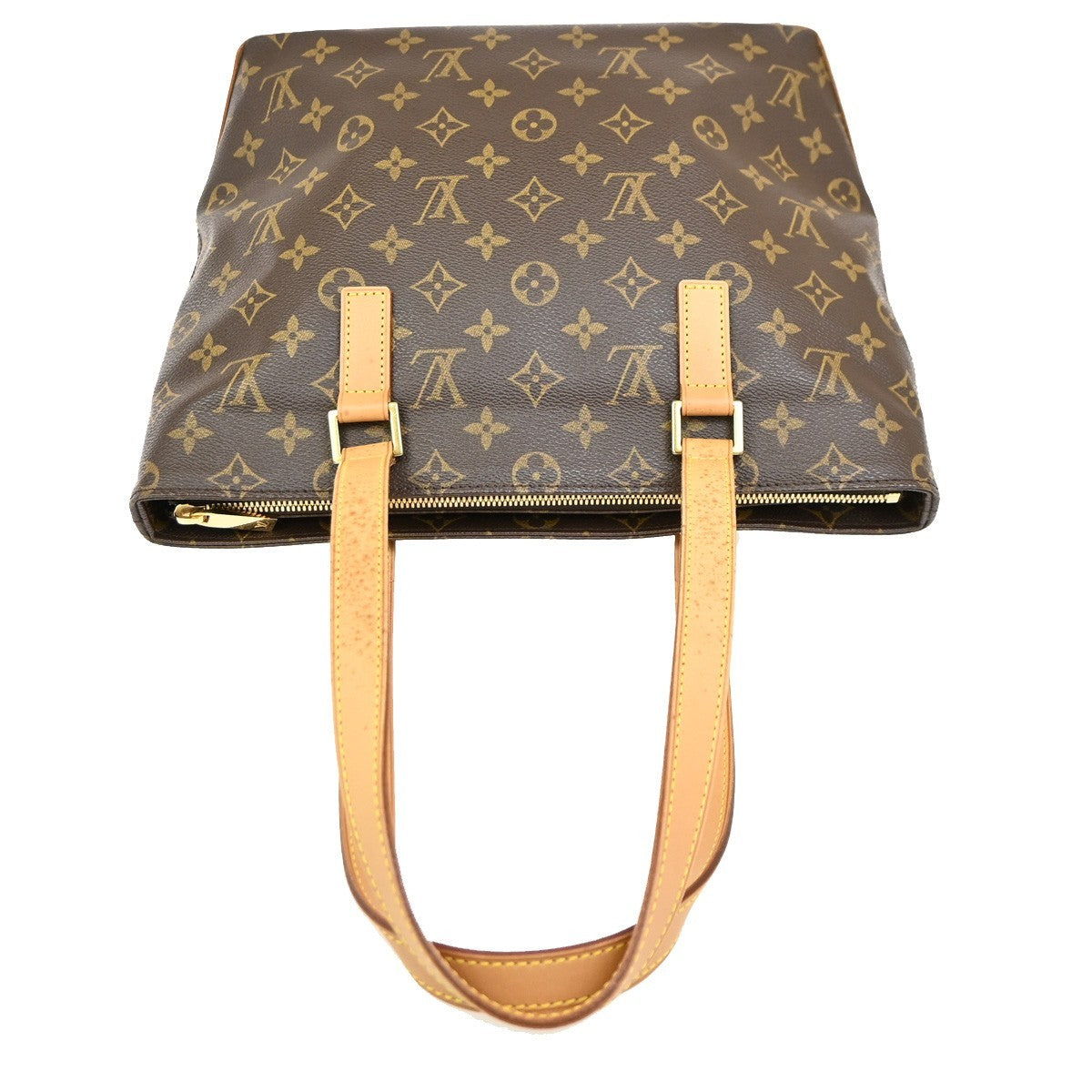 Louis Vuitton Cabas Piano Monogram Canvas, BROWN, CANVAS, Tote bag