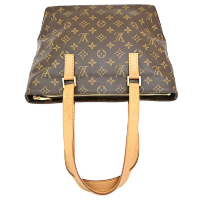 Louis Vuitton Cabas Piano Monogram Canvas, BROWN, CANVAS, Tote bag