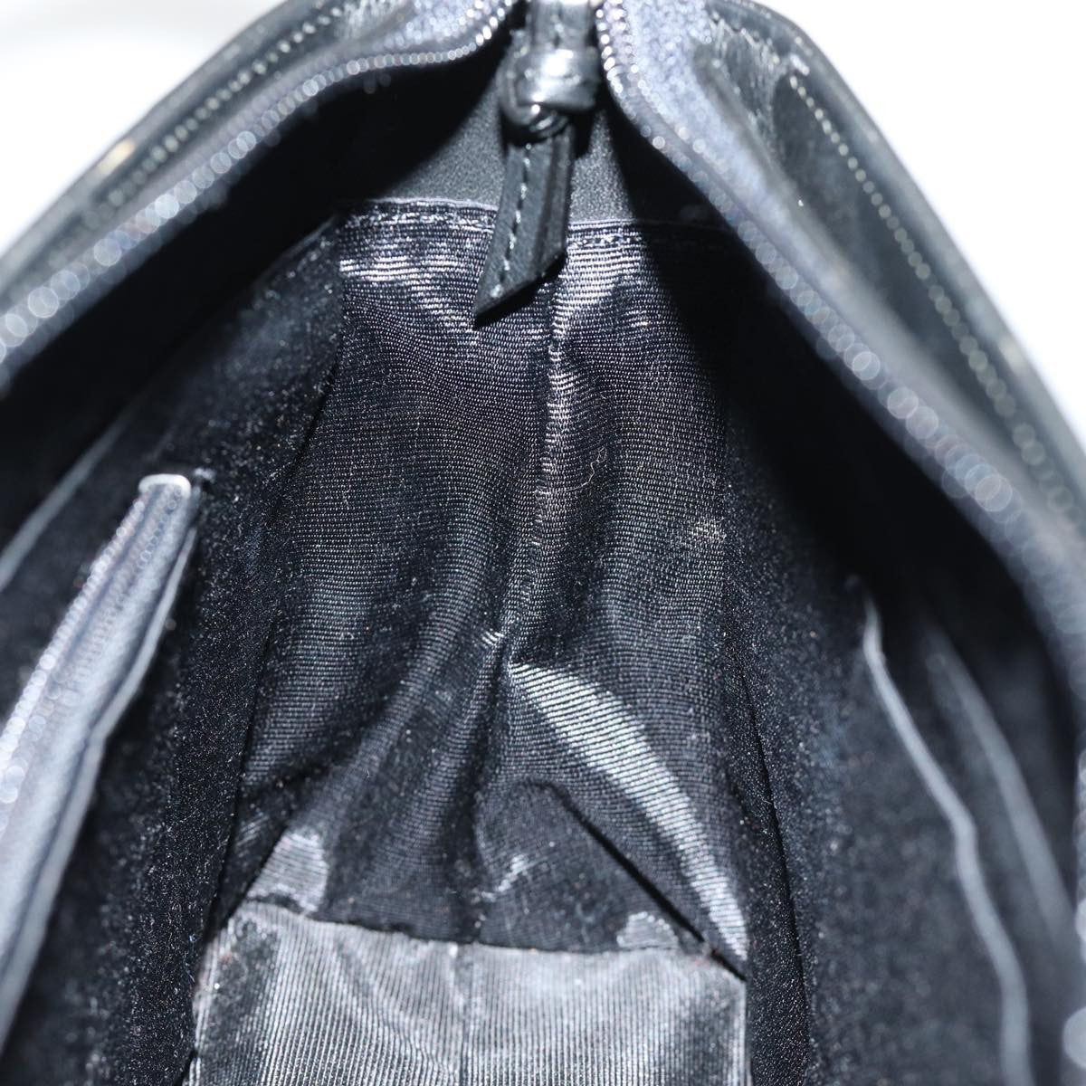 Burberry Vintage Shoulder Bag Leather, BLACK, LEATHER, Shoulder bag