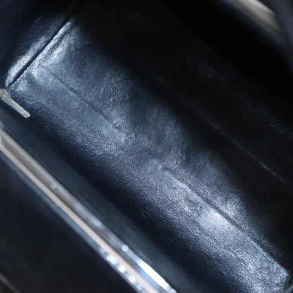 Chanel Vintage Vanity Case Patent, BLACK, PATENT_LEATHER, Toiletry Case