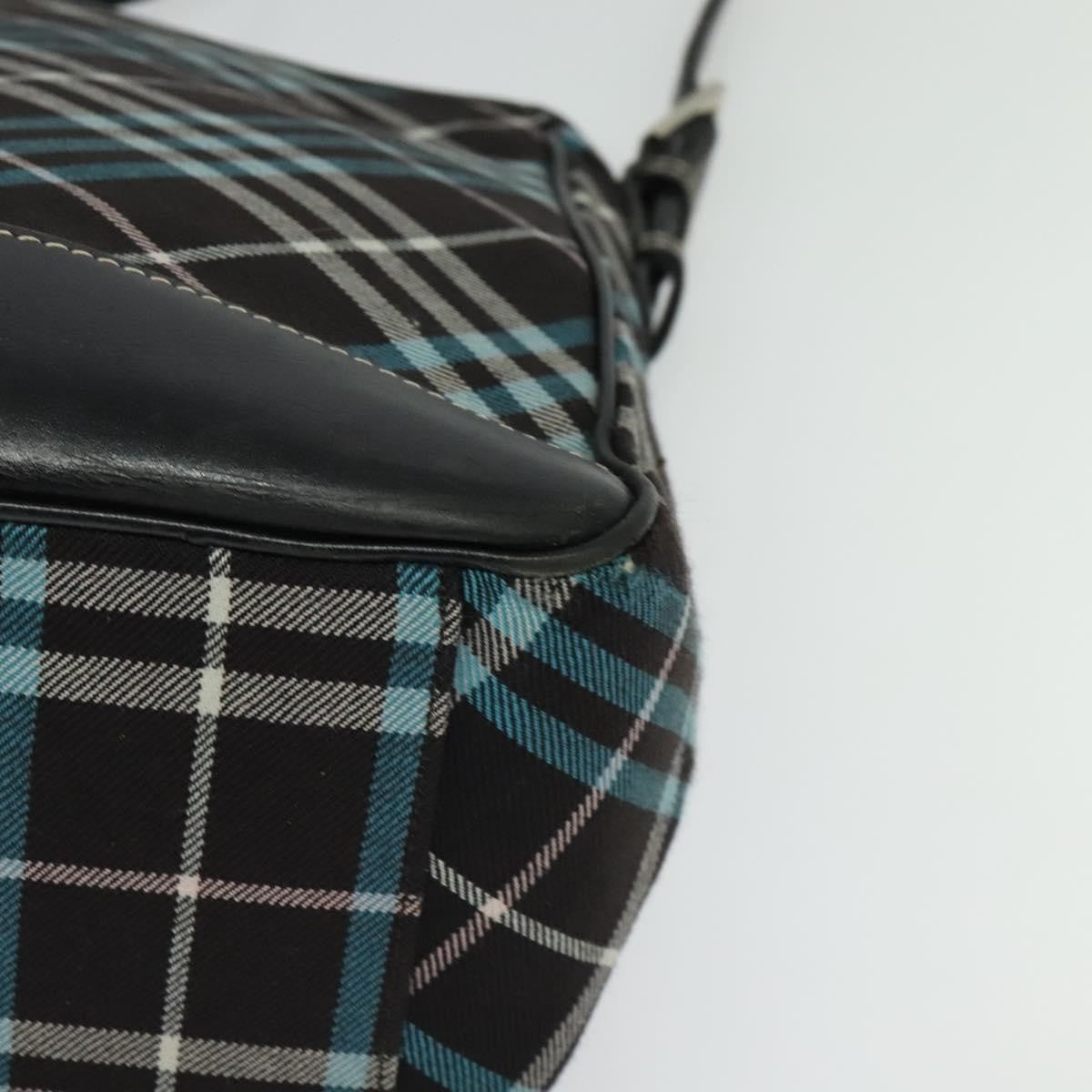 Burberry Nova Check Blue Label Canvas, MULTICOLOUR, CANVAS, Shoulder bag
