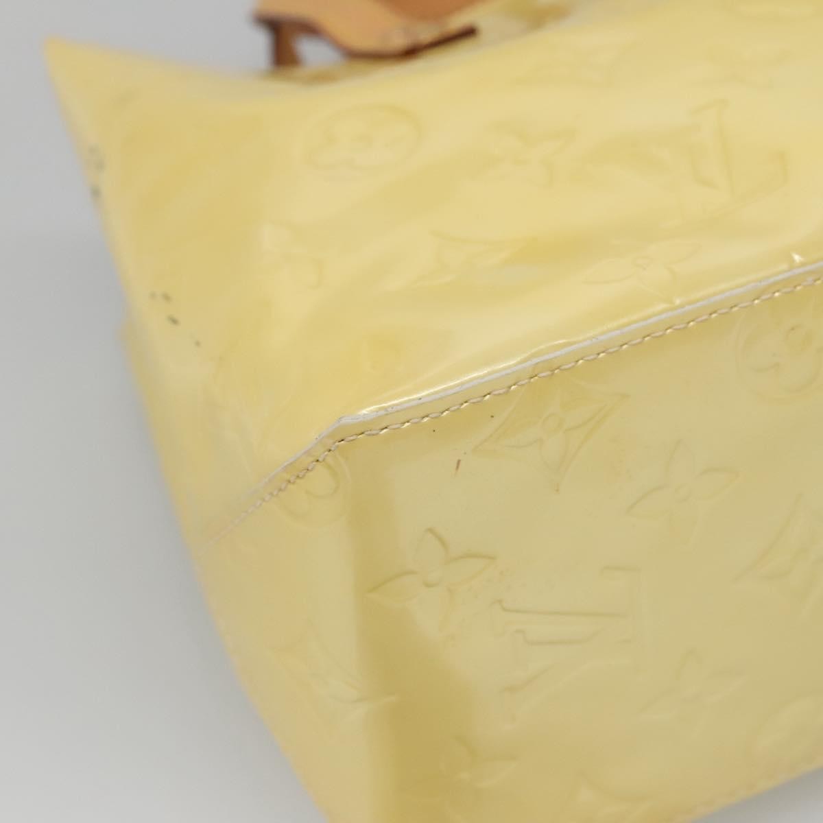 Louis Vuitton Reade Handbag Monogram Vernis, ECRU, PATENT_LEATHER, Handbag