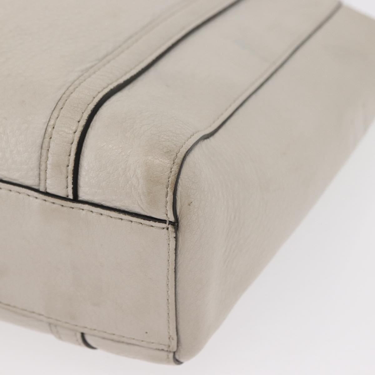 Balenciaga Everyday Tote Leather, WHITE, LEATHER, Tote bag