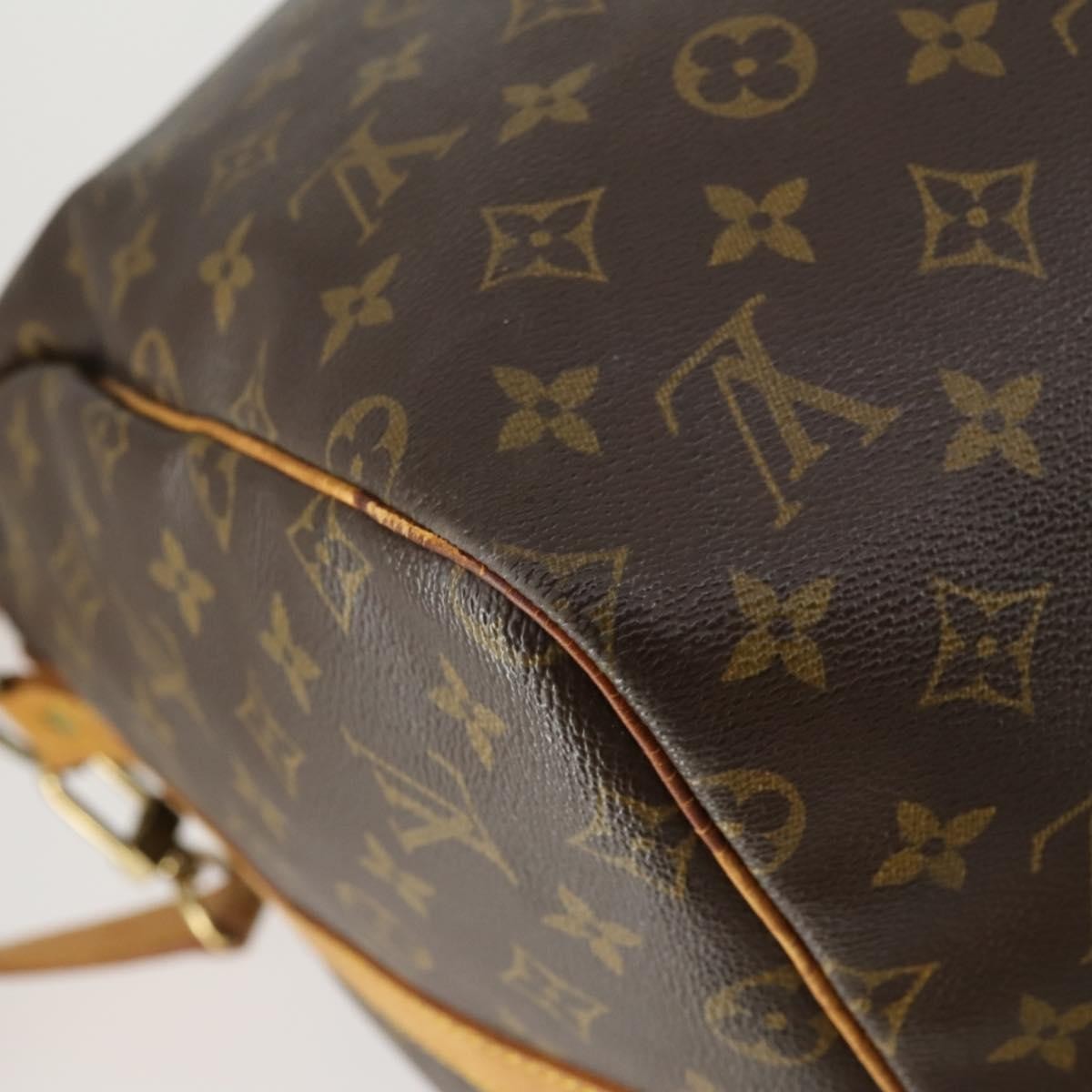 Louis Vuitton Keepall Bandouliere Bag Monogram Canvas, BROWN, CANVAS, Travel bag