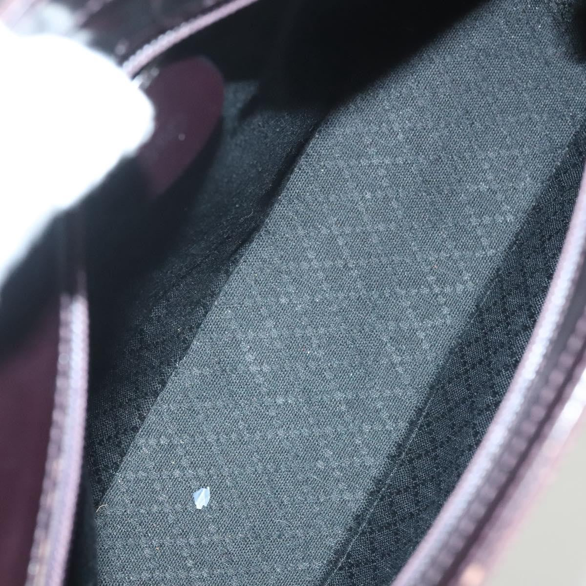 Gucci Vintage Bamboo Handle Tote Nylon, BROWN, SYNTHETIC, Tote bag