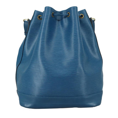 Louis Vuitton Noe Handbag Epi leather, BLUE, LEATHER, Shoulder bag