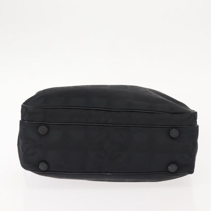 Chanel Travel Line Convertible Satchel Nylon, BLACK, NYLON, Handbag