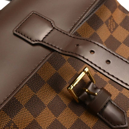 Louis Vuitton Soho Backpack Damier, BROWN, CANVAS, Backpack