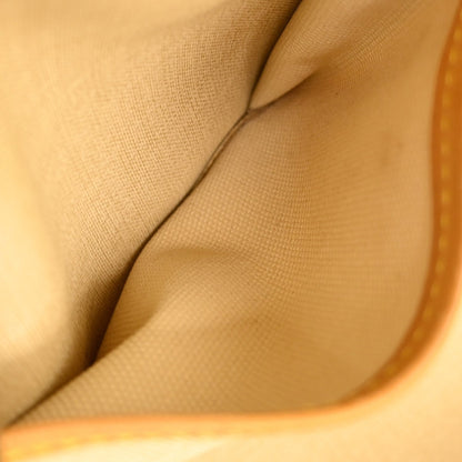 Louis Vuitton Deauville Handbag Monogram Canvas, BROWN, CANVAS, Handbag