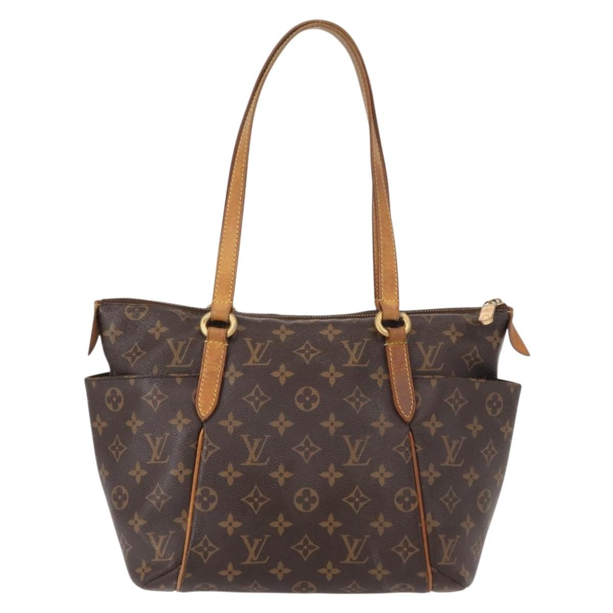 Louis Vuitton Totally Handbag Monogram Canvas, BROWN, CANVAS, Tote bag