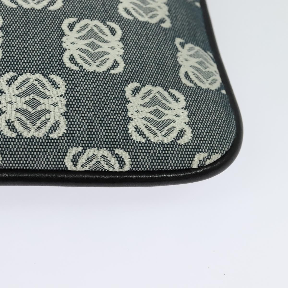 Loewe Anagram Shoulder Bag Canvas, GRAY, CANVAS, Shoulder bag