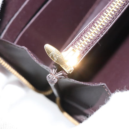 Louis Vuitton Zippy Wallet NM Monogram Patent, BURGUNDY, PATENT_LEATHER, Wallets