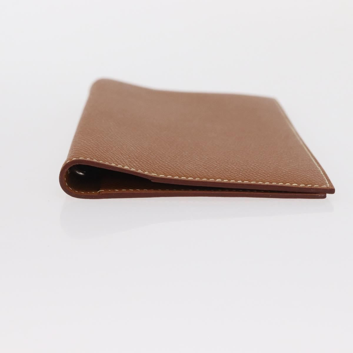 Hermes Agenda A6 Day Planner Housse Leather, Brown, Leather, Wallet