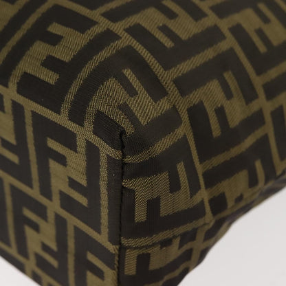 Fendi Zucca Tote bag FF motif, BROWN, CANVAS, Tote bag