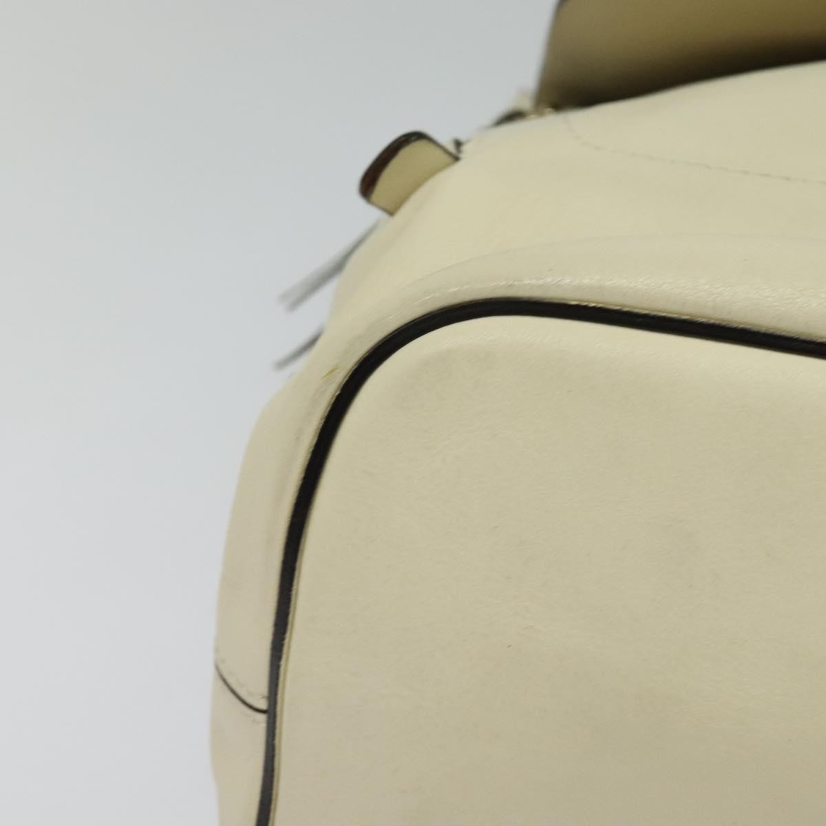 Chloe Faye Backpack Leather and Suede, BEIGE, SUEDE, Backpack
