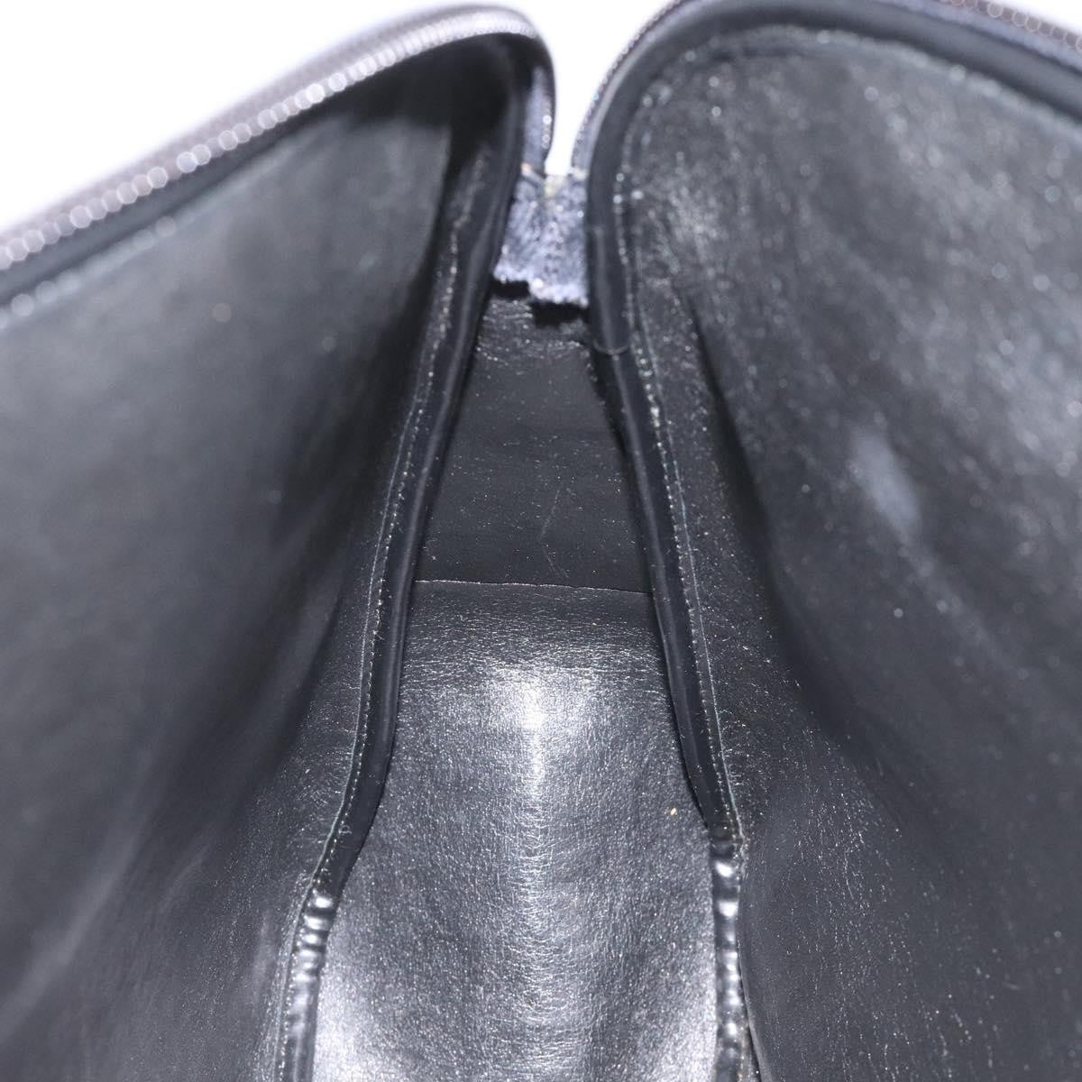 Christian Dior Vintage Trotter Shoulder Bag Canvas, BLACK, CANVAS, Shoulder bag