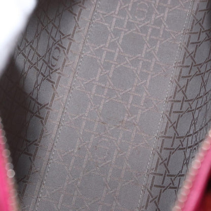 Christian Dior Lady Dior Bag Cannage Quilt Lambskin, PINK, LEATHER, Handbag