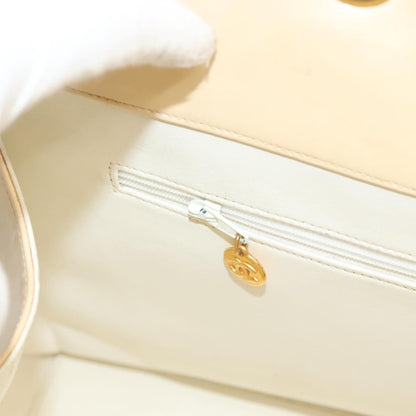 Chanel Grand Shopping Tote Quilted Patent, BEIGE, PATENT_LEATHER, Tote bag