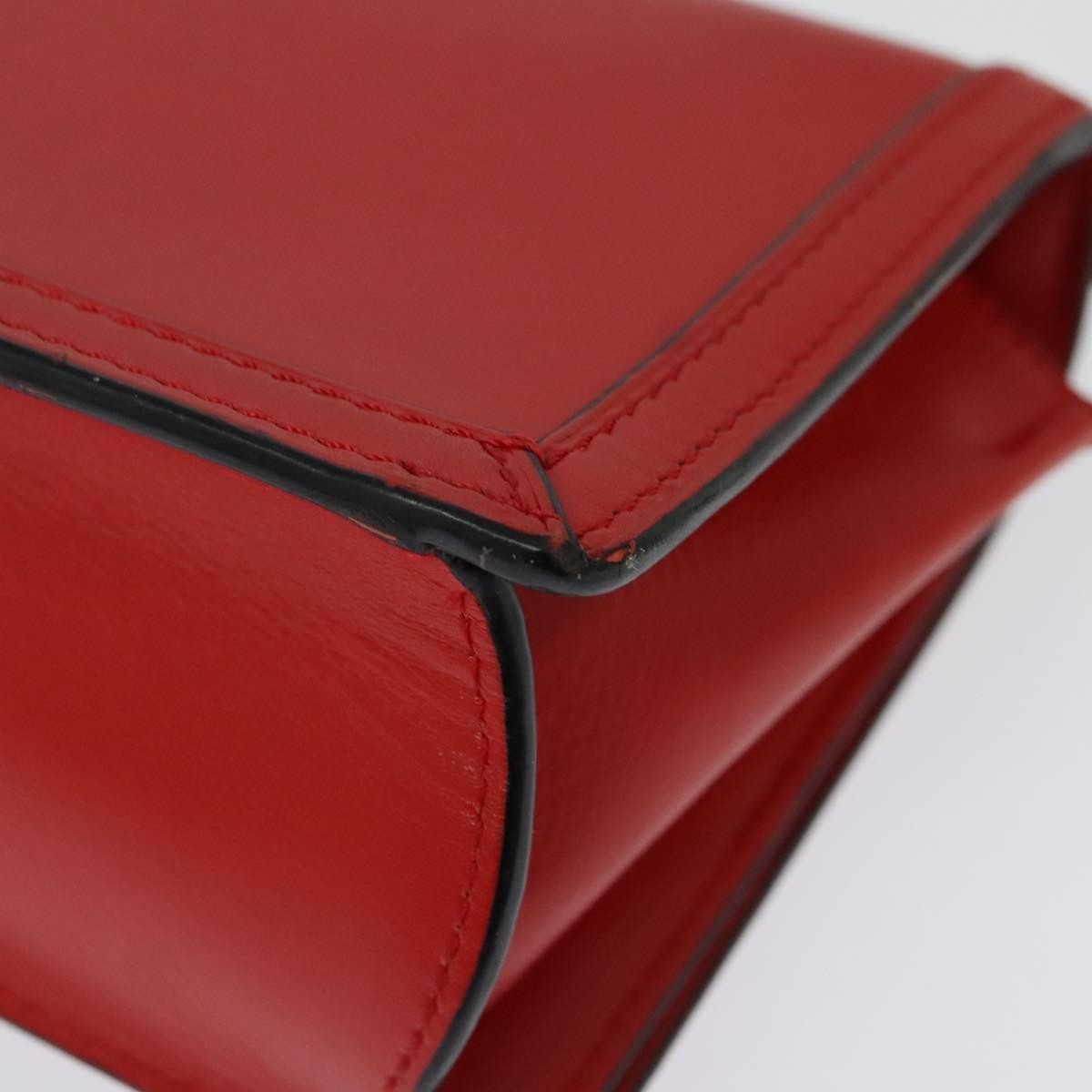 Loewe Barcelona Shoulder Bag Leather, RED, LEATHER, Shoulder bag