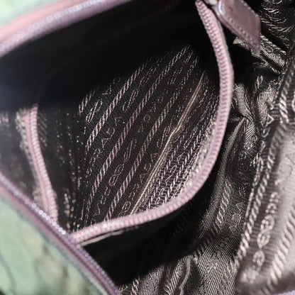 Prada Vintage Handbag Tessuto, KHAKI, NYLON, Handbag