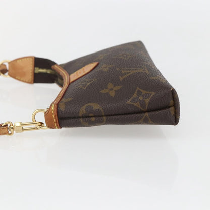 Louis Vuitton Delightful Pochette Monogram Canvas, BROWN, CANVAS, Clutche & pouche