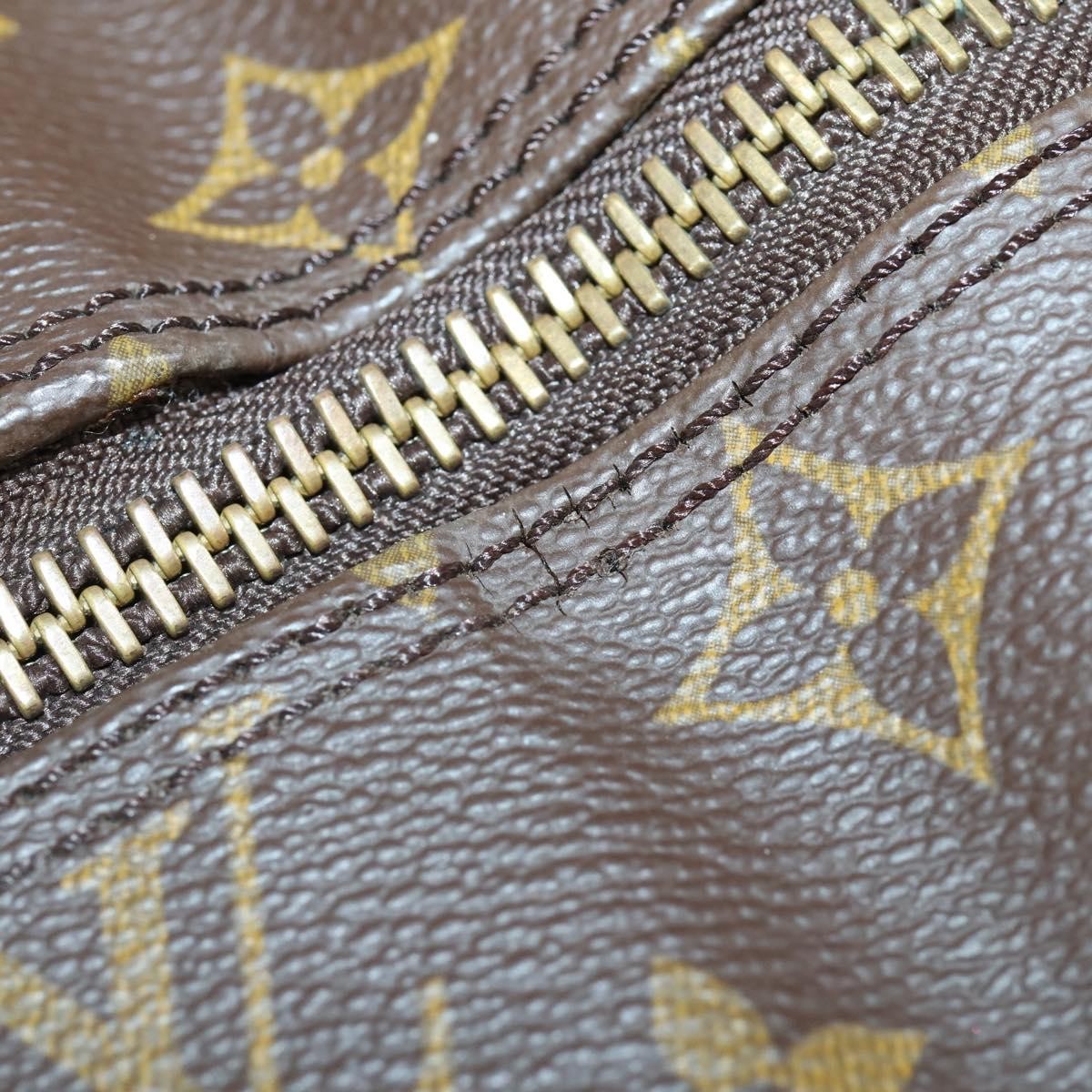 Louis Vuitton Cruiser Handbag Monogram Canvas, BROWN, CANVAS, Travel bag