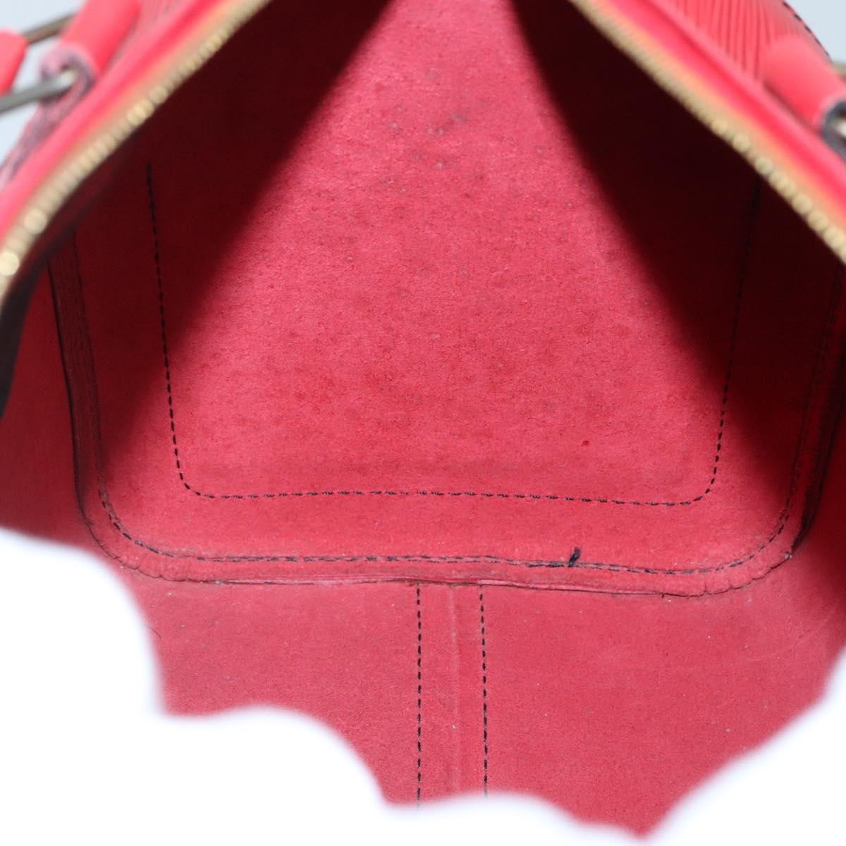 Louis Vuitton Speedy Handbag Epi Leather, RED, LEATHER, Handbag