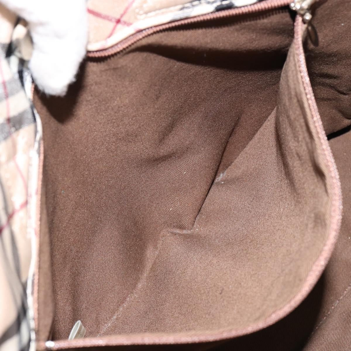 Burberry Blue Label Tote Bag Nylon, BEIGE, NYLON, Tote bag