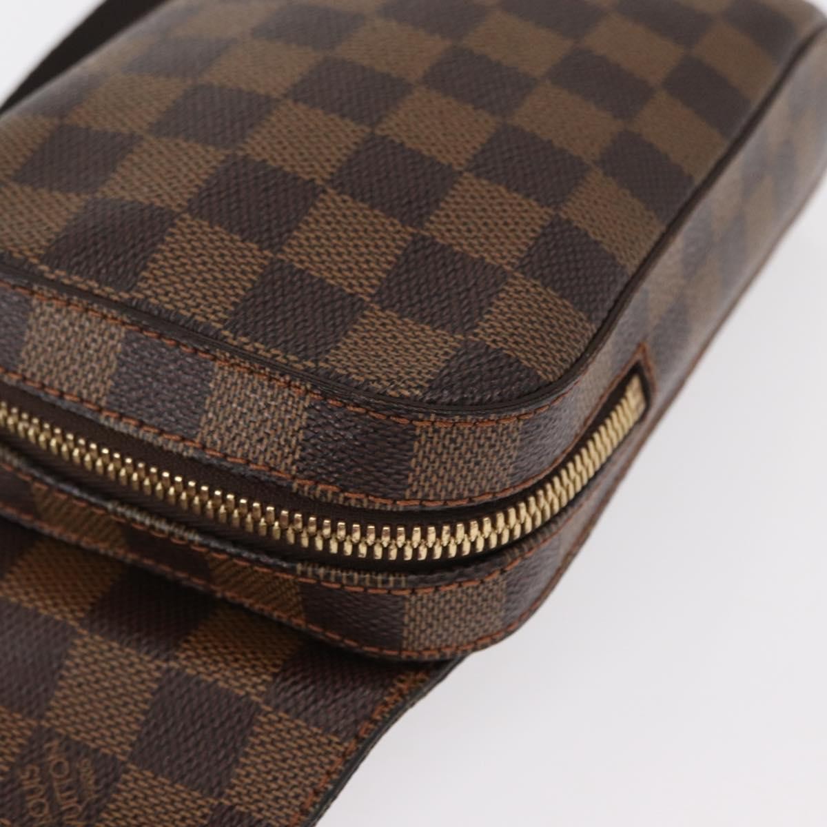 Louis Vuitton Geronimos Waist Bag Damier, BROWN, CANVAS, Shoulder bag