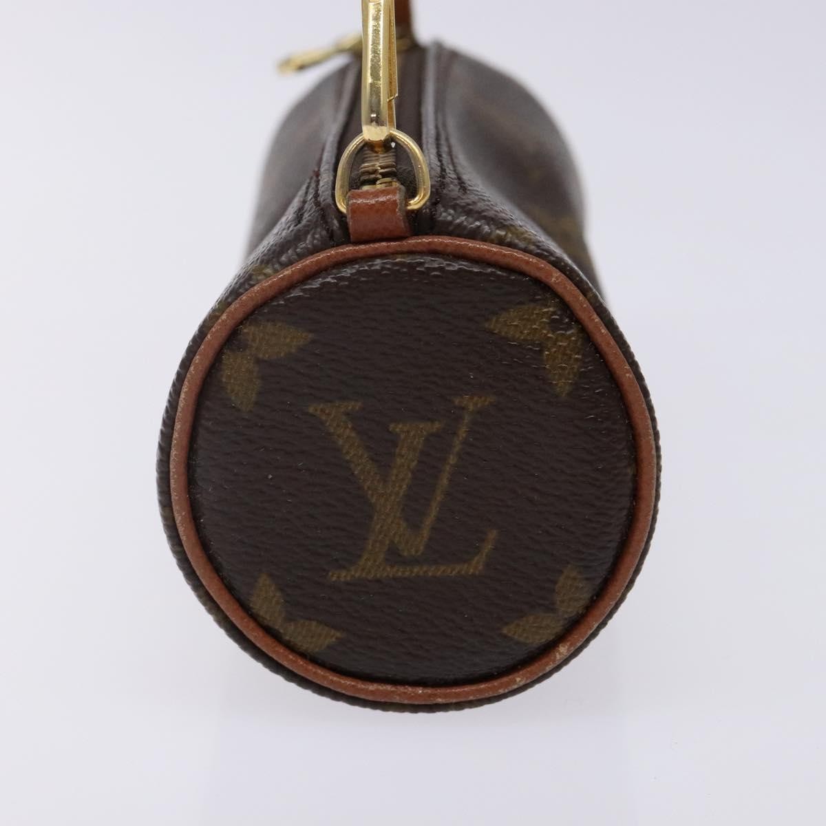 Louis Vuitton Papillon Pochette Monogram Canvas, BROWN, CANVAS, Handbag