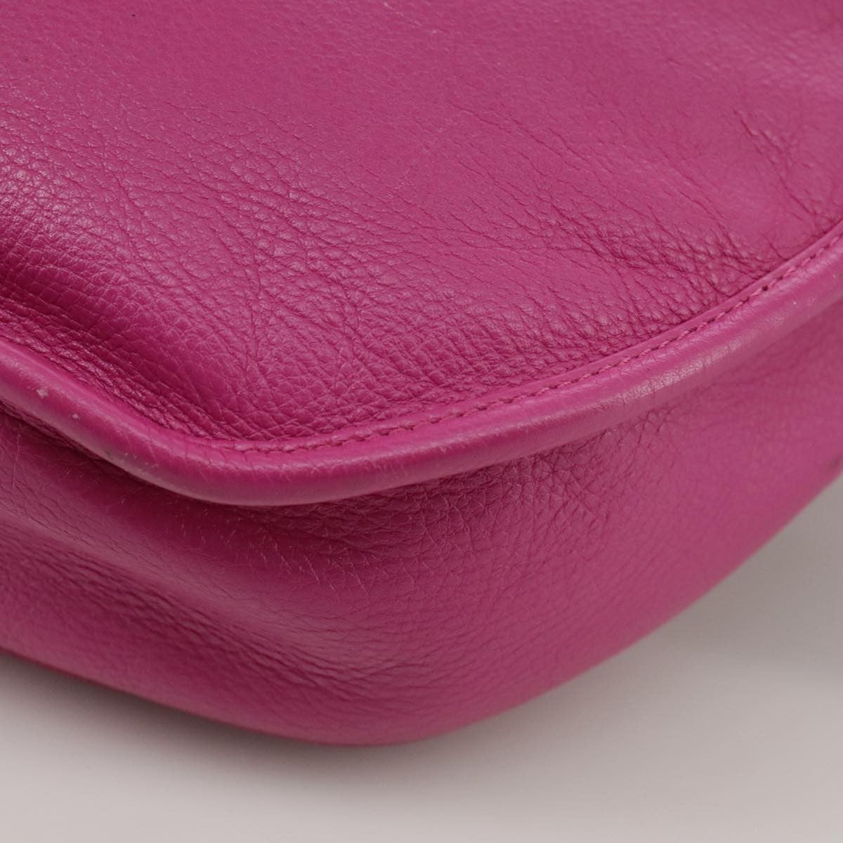 Loewe Heritage Messenger Leather, PINK, LEATHER, Shoulder bag