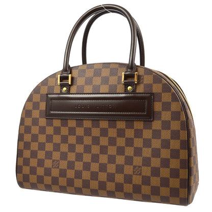 Louis Vuitton Nolita Satchel Damier, BROWN, CANVAS, Handbag