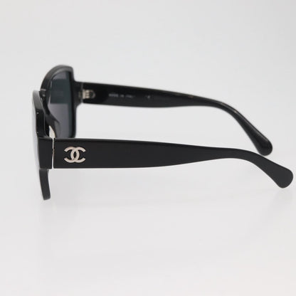 Chanel Logo CC Sunglasses Plastic, Black, Plastic, Sunglasses