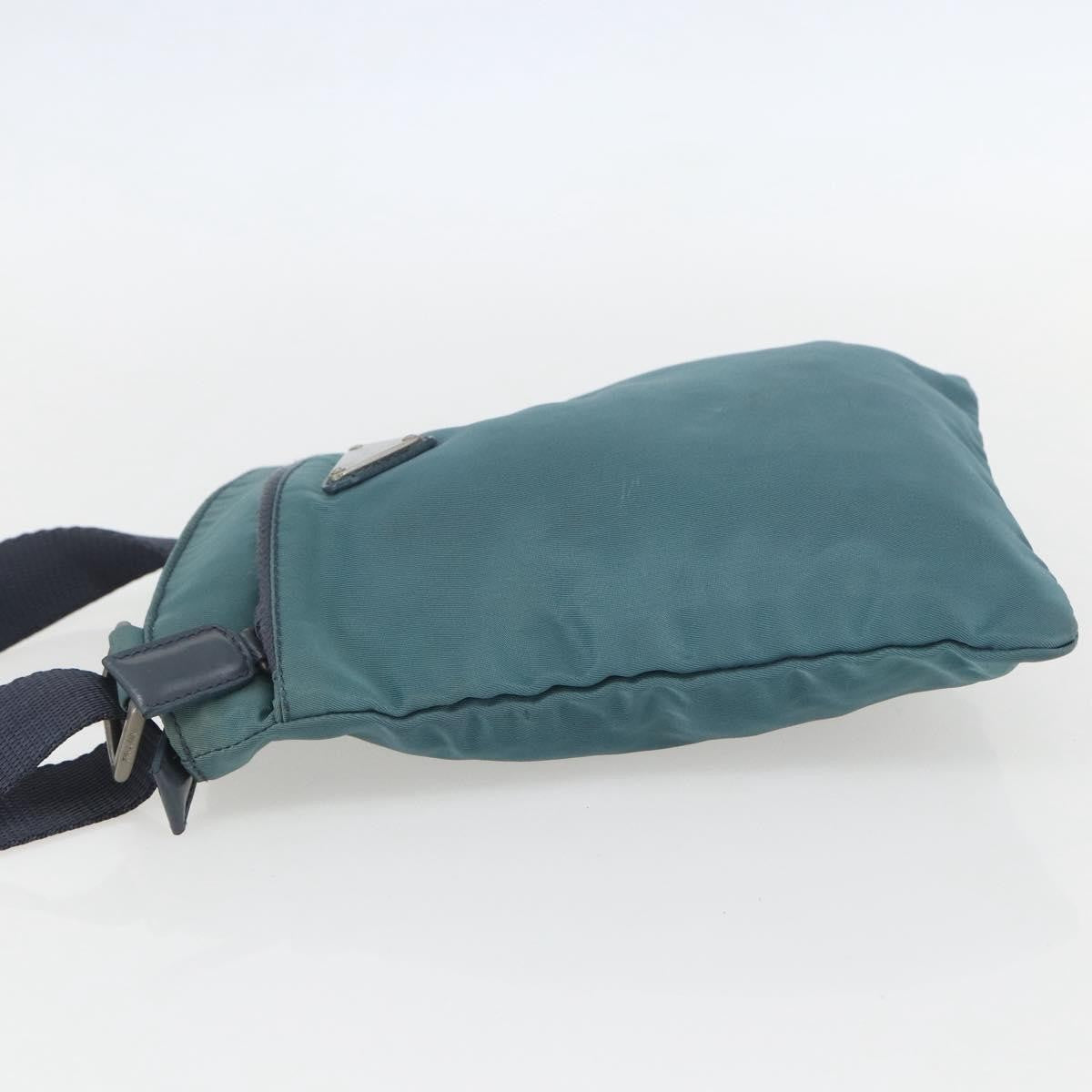 Prada Vintage Shoulder Bag Tessuto, BLUE, NYLON, Shoulder bag