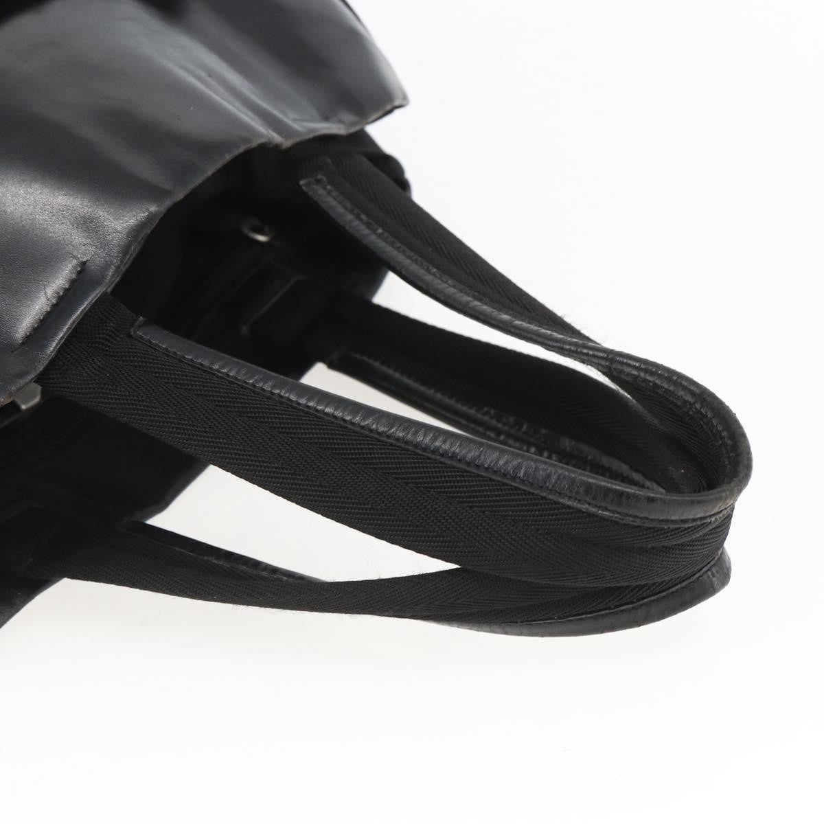 Prada Vintage Tote Tessuto, BLACK, NYLON, Tote bag
