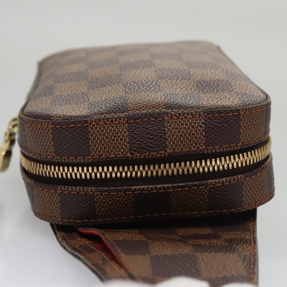 Louis Vuitton Geronimos Waist Bag Damier, BROWN, CANVAS, Shoulder bag