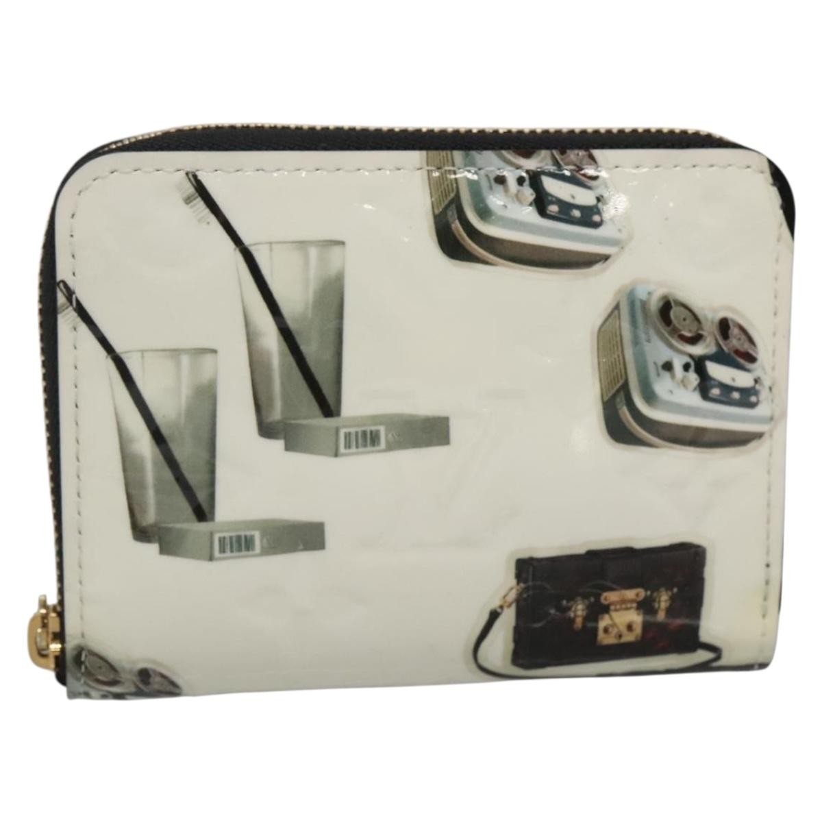 Louis Vuitton Nicolas Ghesquière Zippy Wallet Patent Monogram, WHITE, PATENT_LEATHER, Wallets