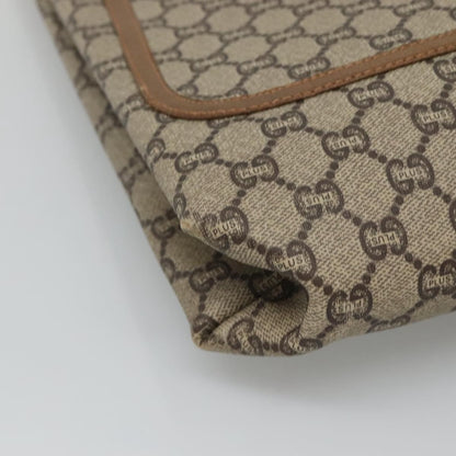 Gucci Vintage Web Strap Tote GG Coated Canvas, BEIGE, CANVAS, Tote bag