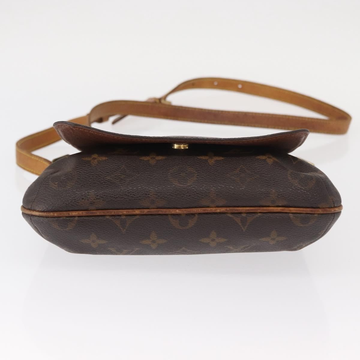 Louis Vuitton Musette Salsa Handbag Monogram Canvas, BROWN, CANVAS, Shoulder bag