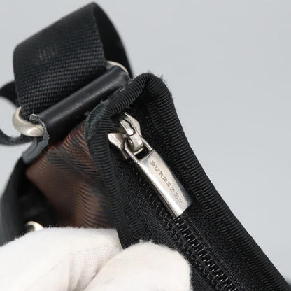 Burberry Vintage Shoulder Bag Nylon, BLACK, NYLON, Shoulder bag